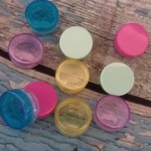 20 Empty Cosmetic Jars Assorted Variety Fi…